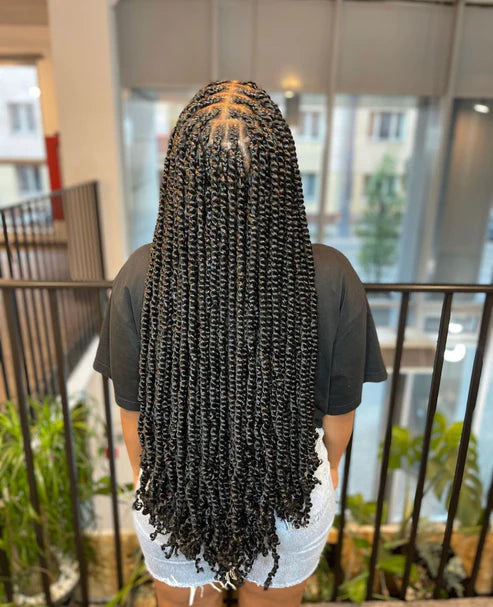 MARLEY TWIST - SPRING TWIST - PASSION TWIST - KINKY TWIST - MARLEY KINKY TWIST (Sans mèches)