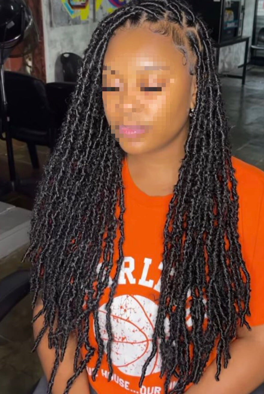 CROCHET LOCS - NU LOCS - SOFT LOCS - FAUX LOCS - DISTRESS LOCS - BUTTERFLY LOCS (Sans mèches)