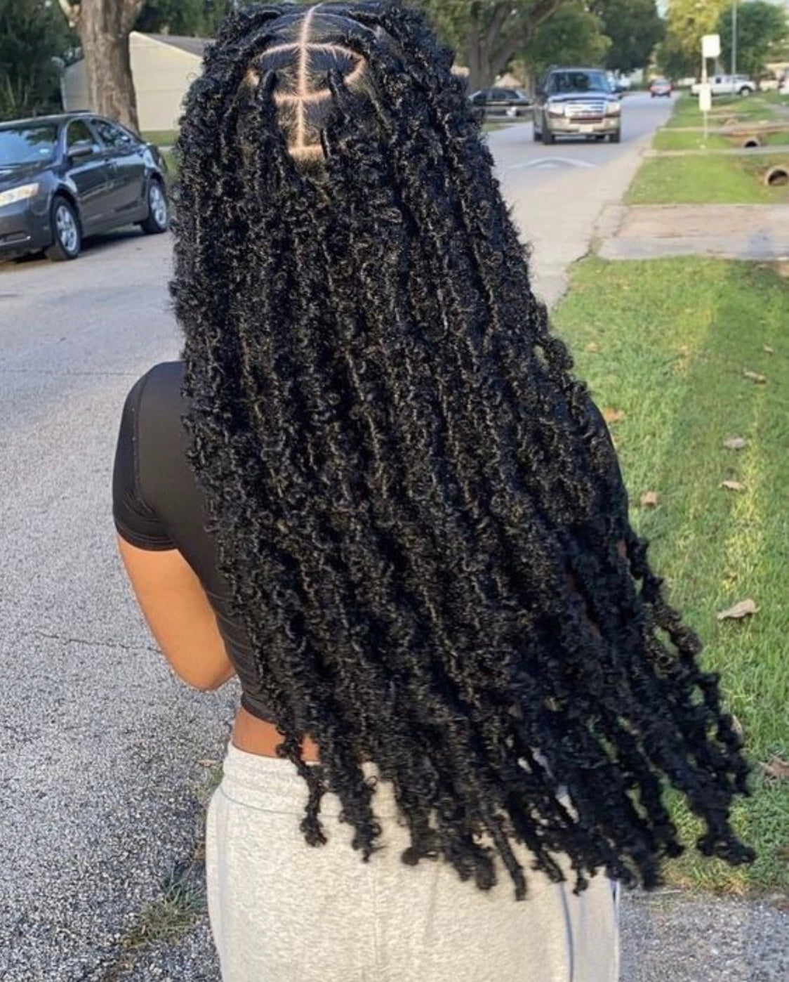 CROCHET LOCS - NU LOCS - SOFT LOCS - FAUX LOCS - DISTRESS LOCS - BUTTERFLY LOCS (Sans mèches)
