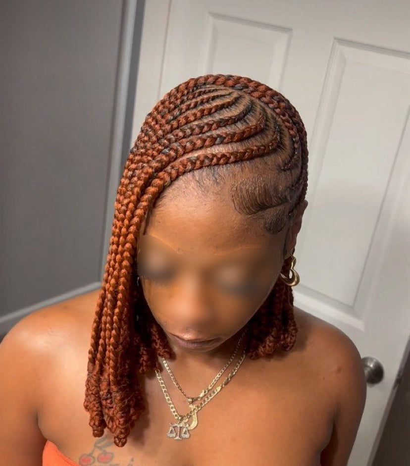 FULANI BRAID - FULANI CURL - JAYDA WAYDA - LEMONADE BRAID - FULANI FRENCH CURL - FULANI BANTU (Sans mèches)