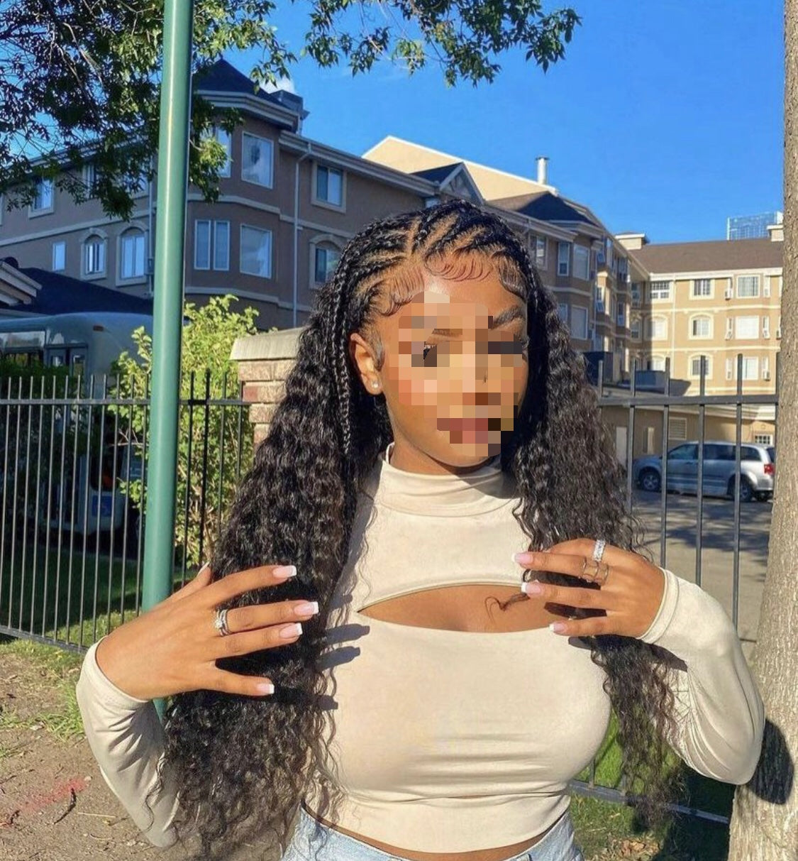 FULANI BRAID - FULANI CURL - JAYDA WAYDA - LEMONADE BRAID - FULANI FRENCH CURL - FULANI BANTU (Sans mèches)