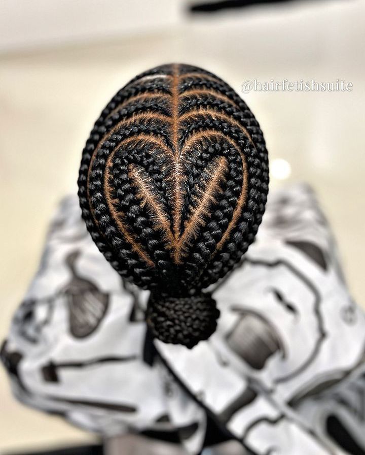 CONROWS BRAIDS - MARCOUSSI - NATTE LIBERIENNE - (Sans mèches)