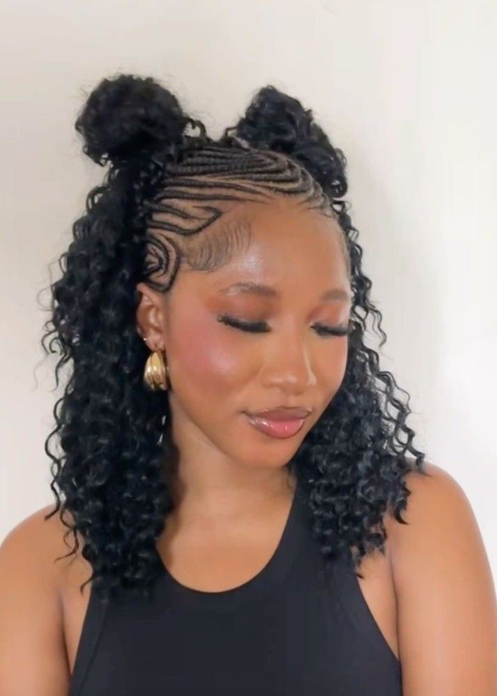 FULANI BRAID - FULANI CURL - JAYDA WAYDA - LEMONADE BRAID - FULANI FRENCH CURL - FULANI BANTU (Sans mèches)