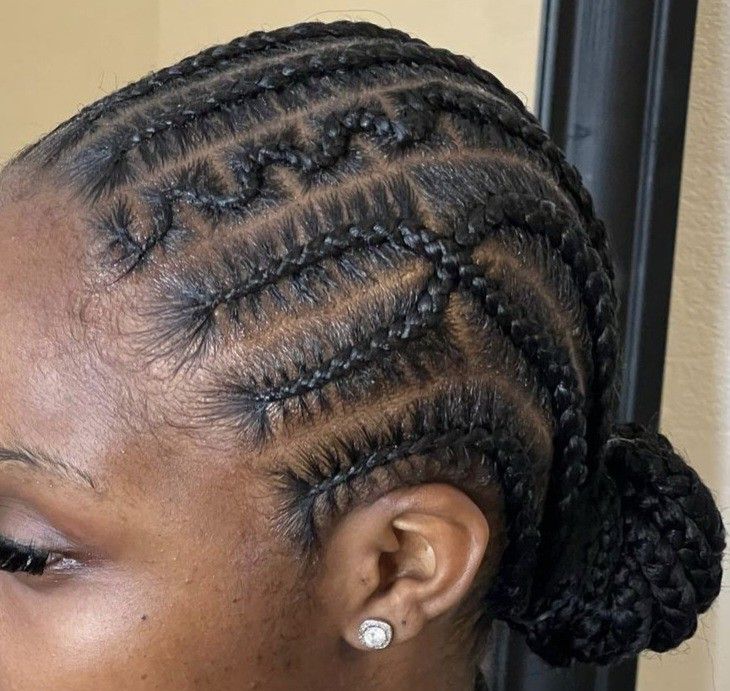 CONROWS BRAIDS - MARCOUSSI - NATTE LIBERIENNE - (Sans mèches)