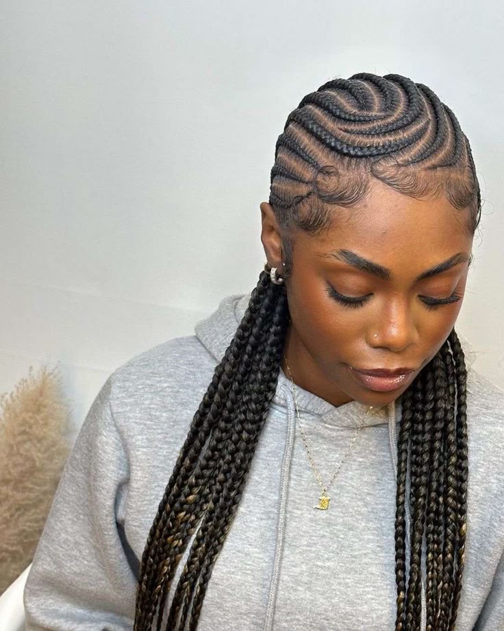 CONROWS BRAIDS - MARCOUSSI - NATTE LIBERIENNE - (Sans mèches)