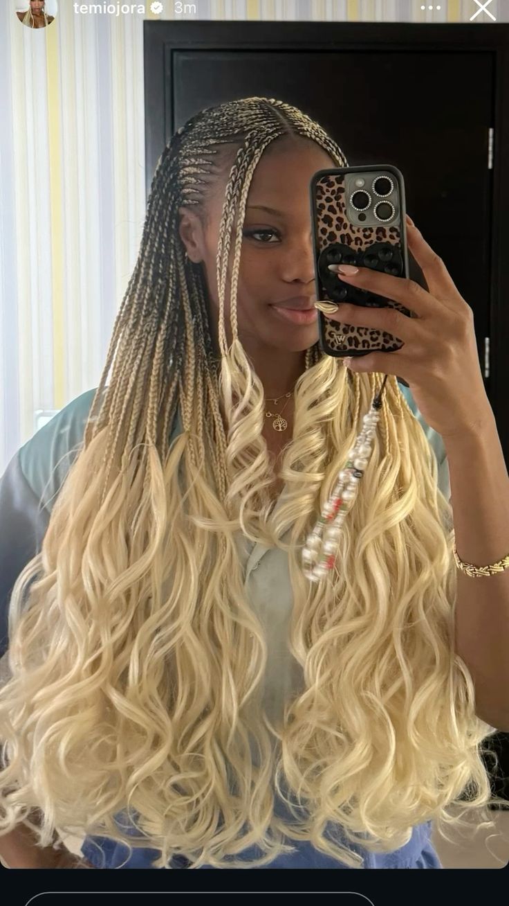 FULANI BRAID - FULANI CURL - JAYDA WAYDA - LEMONADE BRAID - FULANI FRENCH CURL - FULANI BANTU (Sans mèches)