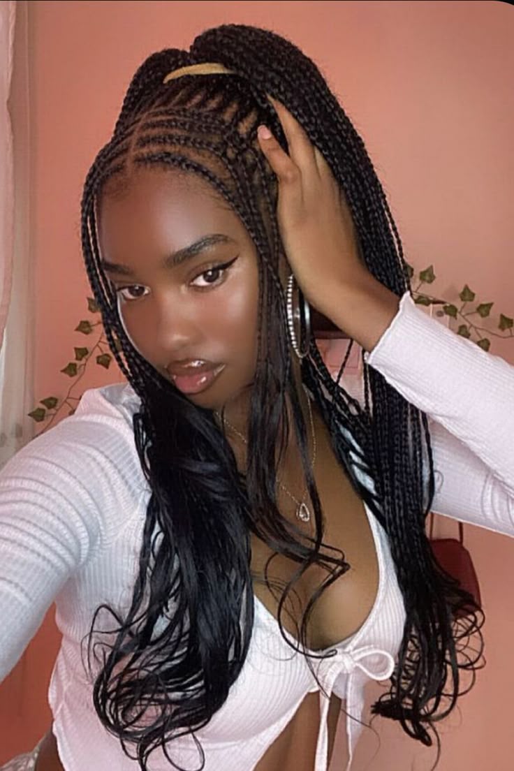 FULANI BRAID - FULANI CURL - JAYDA WAYDA - LEMONADE BRAID - FULANI FRENCH CURL - FULANI BANTU (Sans mèches)