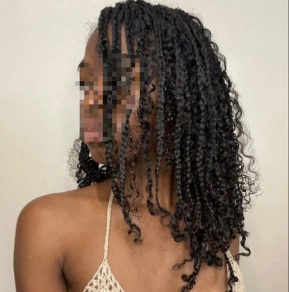 TRESSE AFRICAINE (Sans mèches & sur cheveux naturels)