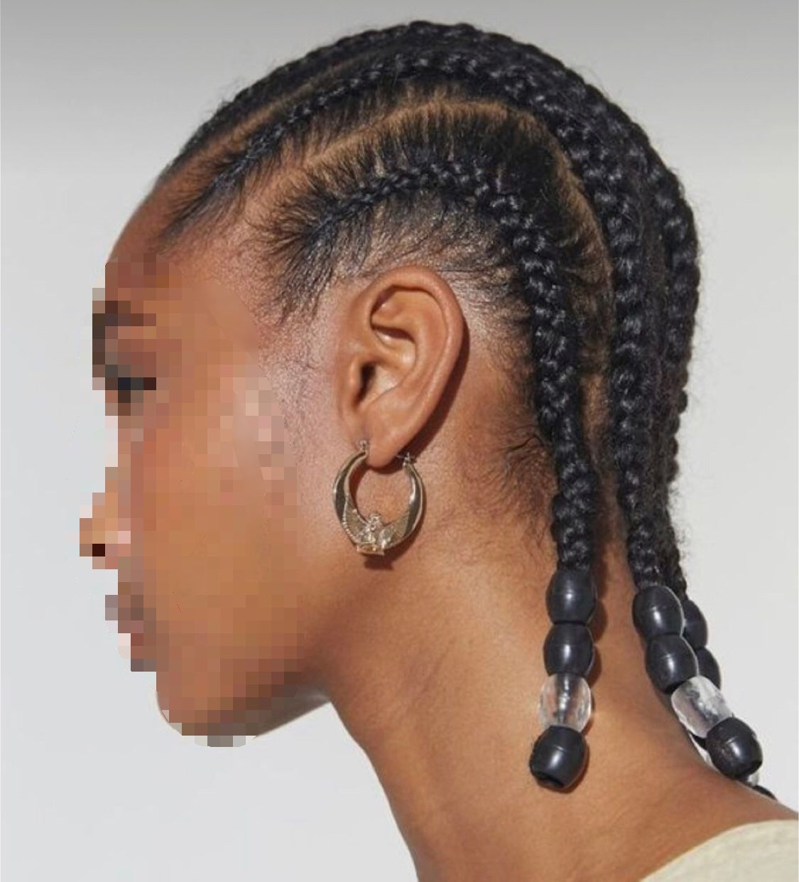 NATTE AFRICAINE (Sans mèches & sur cheveux naturels)