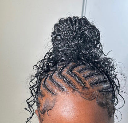 FULANI BOHO/ LEMONADE BOHO BRAIDS (Avec mèches)