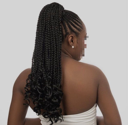 CONROWS BRAIDS - MARCOUSSI - NATTE LIBERIENNE -  (Sans mèches)