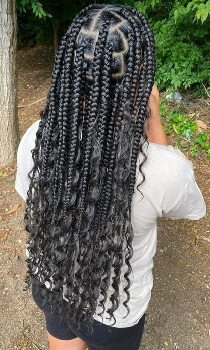 BOHO BRAIDS (Avec mèches)