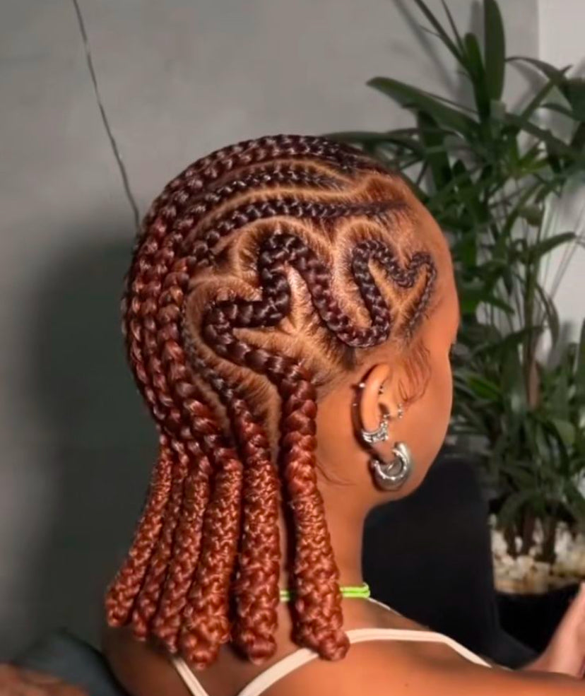 CONROWS BANTU BRAIDS  (Avec mèches)