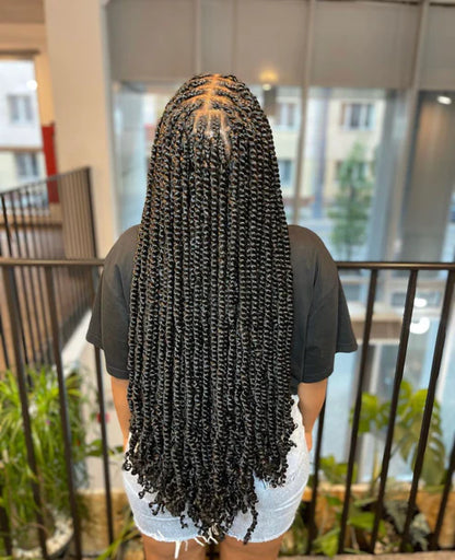 MARLEY TWIST - SPRING TWIST - PASSION TWIST - KINKY TWIST - MARLEY KINKY TWIST (Sans mèches)