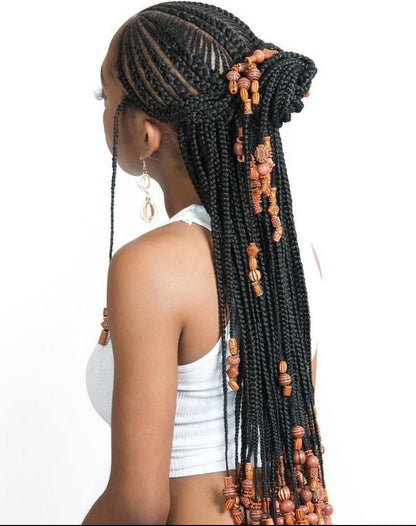 FULANI BRAID - FULANI CURL - JAYDA WAYDA - LEMONADE BRAID - FULANI FRENCH CURL - FULANI BANTU (Sans mèches)