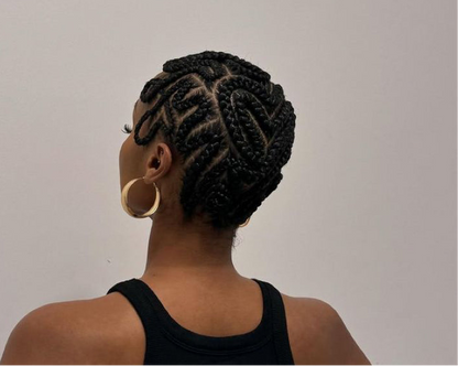 CONROWS BRAIDS - MARCOUSSI - NATTE LIBERIENNE -  (Sans mèches)