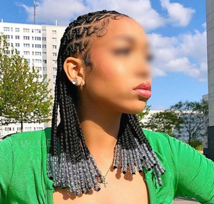 FULANI BRAID - FULANI CURL - JAYDA WAYDA - LEMONADE BRAID - FULANI FRENCH CURL - FULANI BANTU (Sans mèches)