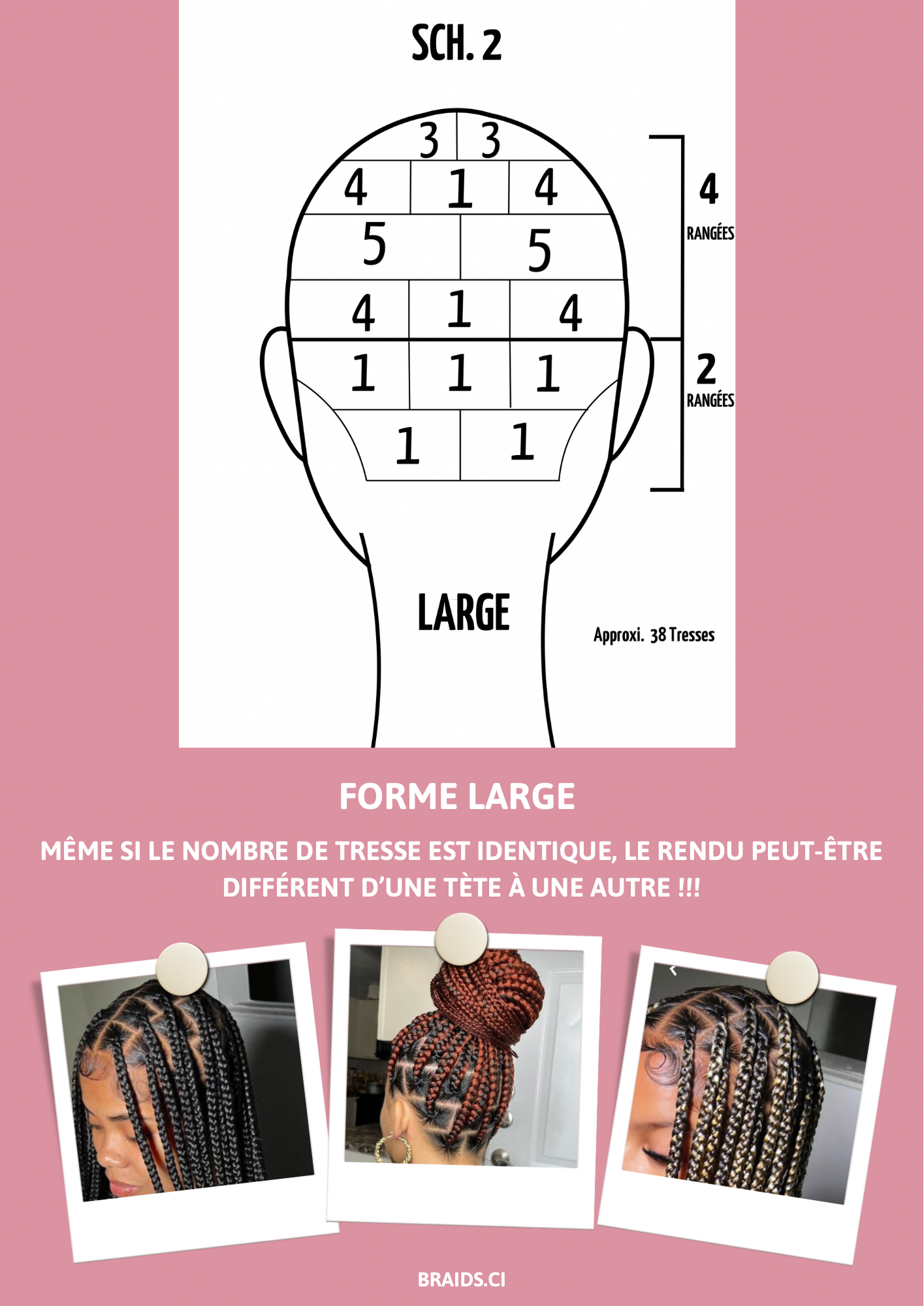 KNOTLESS - BOX - SENEGALAISE BRAIDS (Sans mèches)