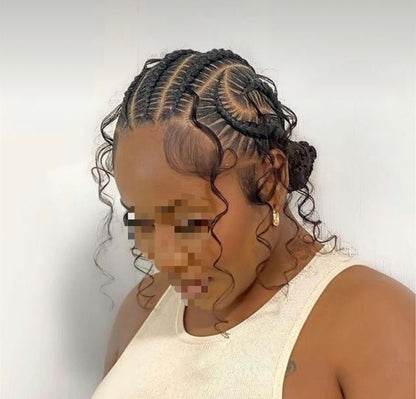 CONROWS BRAIDS - MARCOUSSI - NATTE LIBERIENNE -  (Sans mèches)