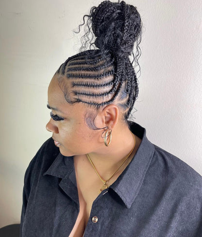 FULANI BOHO/ LEMONADE BOHO BRAIDS (Avec mèches)