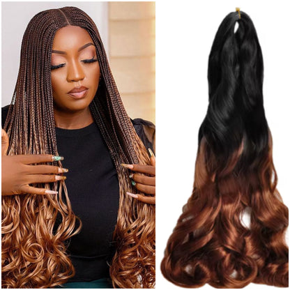 CURLY BRAID (French curl)