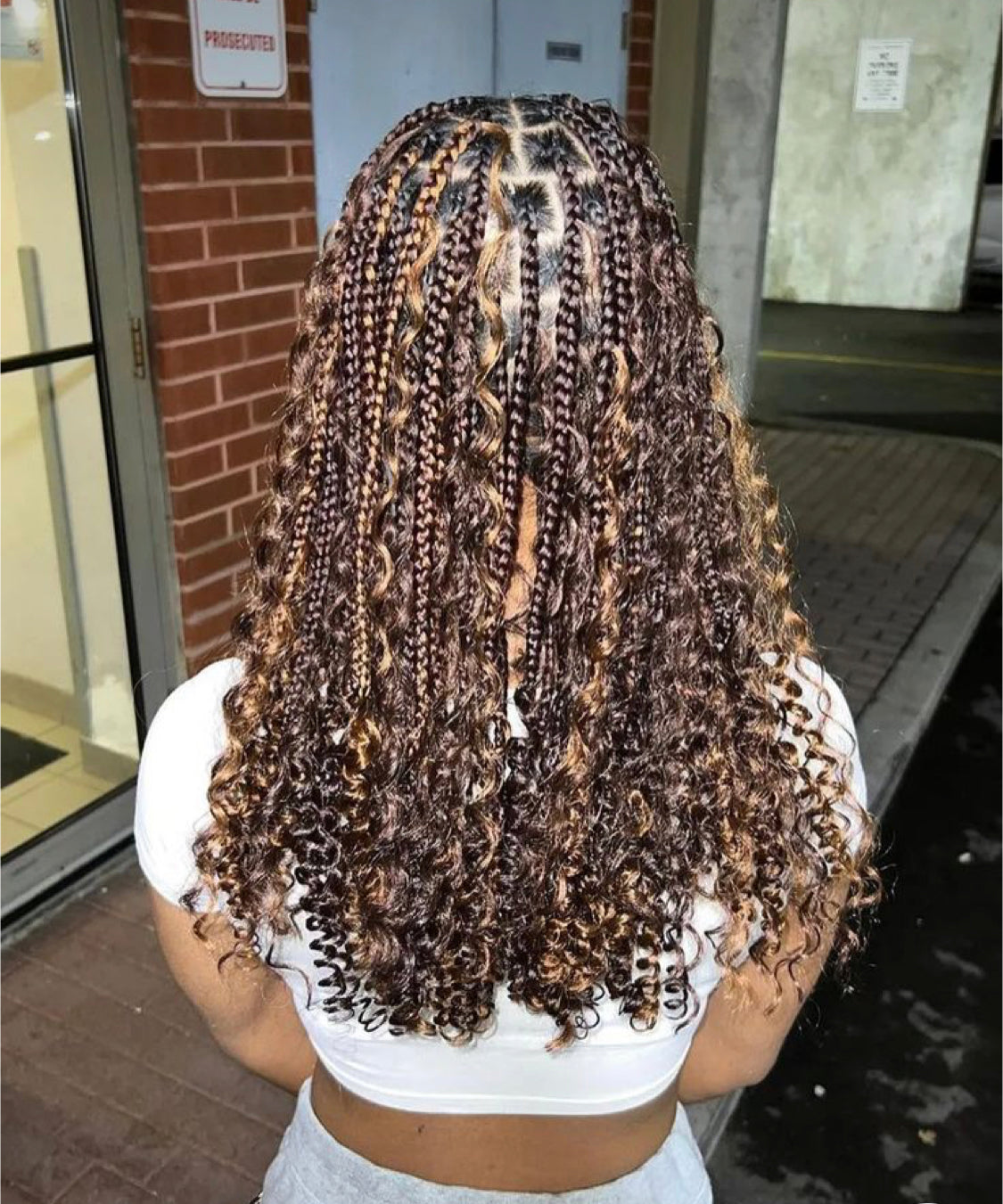 BOHO HUMAN BRAIDS (Avec les mèches)