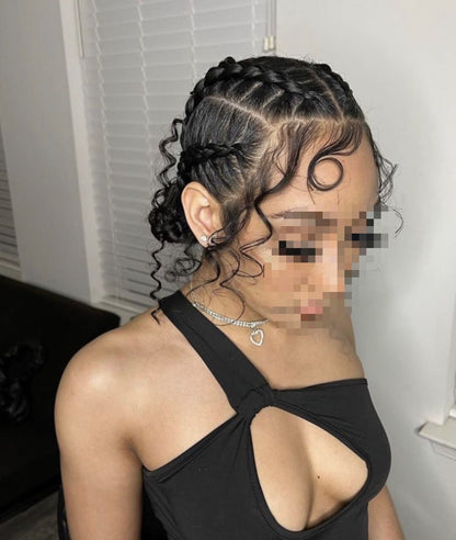 CONROWS BRAIDS - MARCOUSSI - NATTE LIBERIENNE -  (Sans mèches)