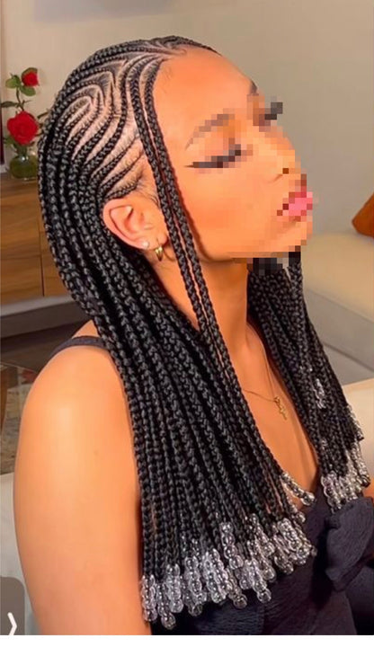 FULANI BRAID - FULANI CURL - JAYDA WAYDA - LEMONADE BRAID - FULANI FRENCH CURL - FULANI BANTU (Sans mèches)