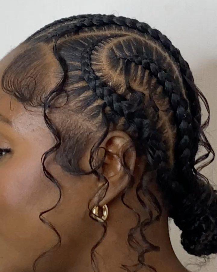 CONROWS BRAIDS - MARCOUSSI - NATTE LIBERIENNE -  (Sans mèches)