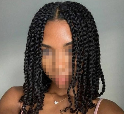 TWIST NAPPY - TRESSE AFRICAINE (Sans mèches & Sur cheveux naturels)