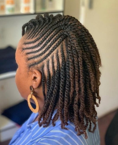 TWIST NAPPY - TRESSE AFRICAINE (Sans mèches & Sur cheveux naturels)