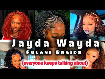 FULANI BRAID - FULANI CURL - JAYDA WAYDA - LEMONADE BRAID - FULANI FRENCH CURL - FULANI BANTU (Sans mèches)