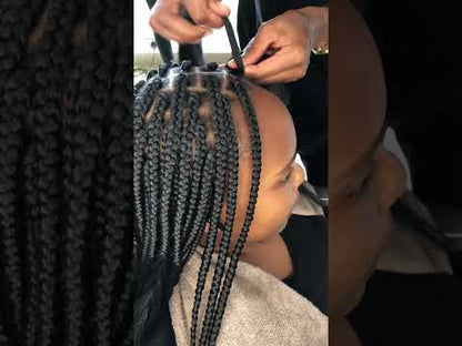 KNOTLESSBRAID - BOX BRAID - SENEGALAISE BRAID - FRENCH CURL (Sans mèches)