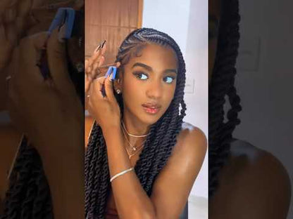 FULANI BRAID - FULANI CURL - JAYDA WAYDA - LEMONADE BRAID - FULANI FRENCH CURL - FULANI BANTU (Sans mèches)