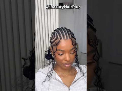 CONROWS BRAIDS - MARCOUSSI - NATTE LIBERIENNE -  (Sans mèches)
