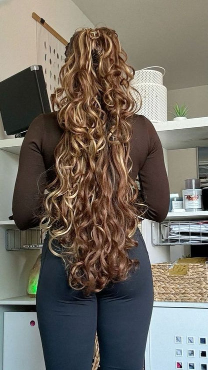 KNOTLESSBRAID - BOX BRAID - SENEGALAISE BRAID - FRENCH CURL (Sans mèches)