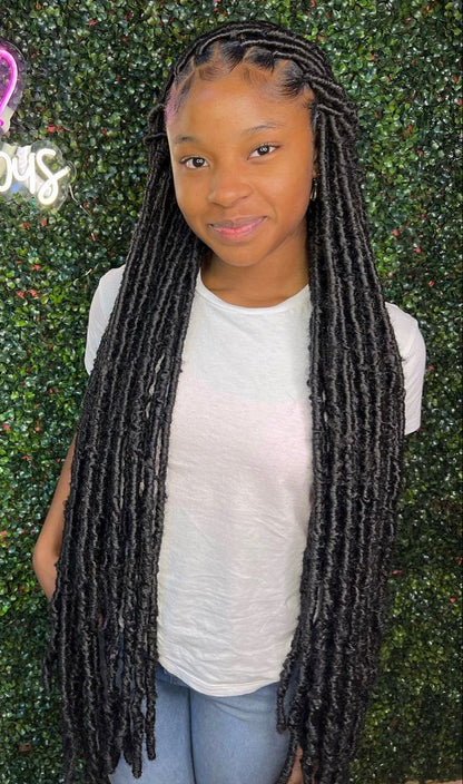 CROCHET LOCS - NU LOCS - SOFT LOCS - FAUX LOCS - DISTRESS LOCS - BUTTERFLY LOCS (Sans mèches)